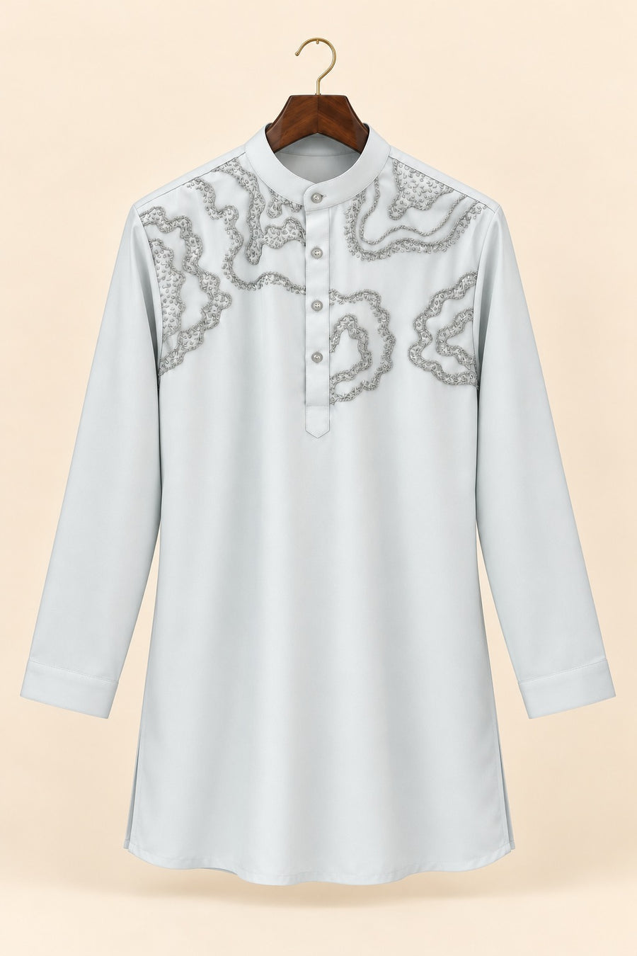 Chest Embroidered Kurta